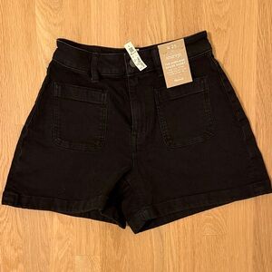 NWT Madewell Women's High Sailor Shorts Curvy Size 25